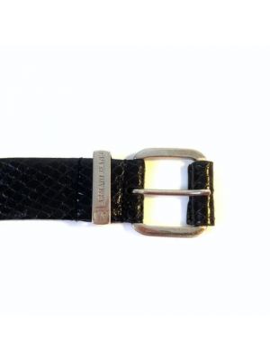 Cinturón Armani Pre-owned negro