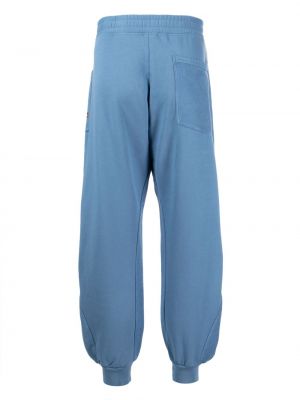 Spodnie sportowe bawełniane Jw Anderson niebieskie