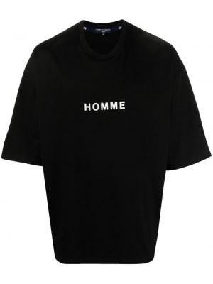 Koszulka bawełniana z nadrukiem Comme Des Garcons Homme