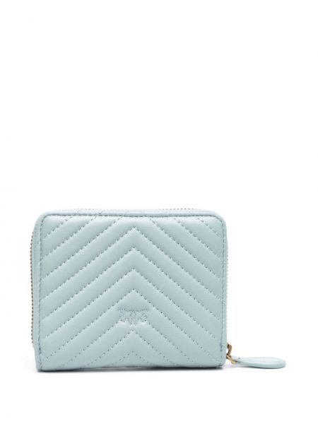 Pikowany portfel Pinko niebieski
