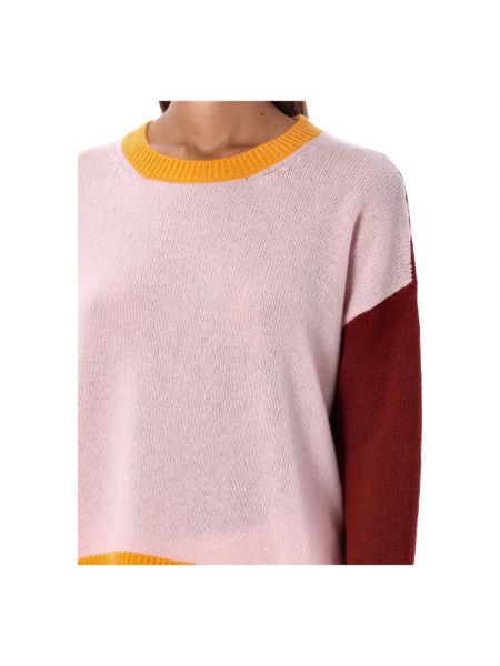 Suéter de cuello redondo Marni rosa
