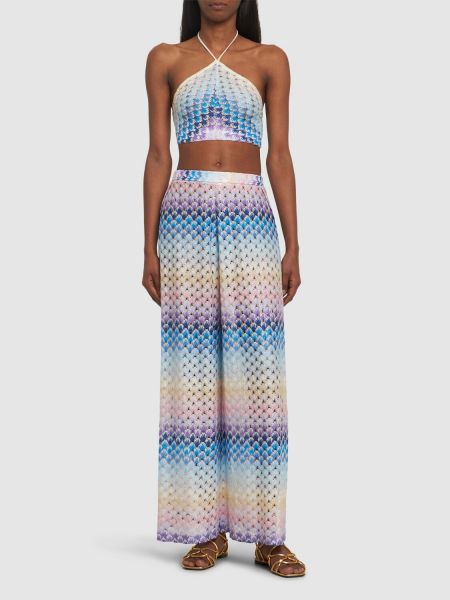 Kalhoty relaxed fit Missoni