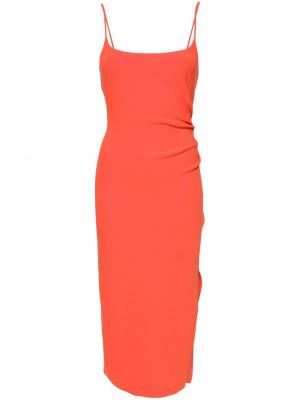 Midi ruha Bec + Bridge narancsszínű
