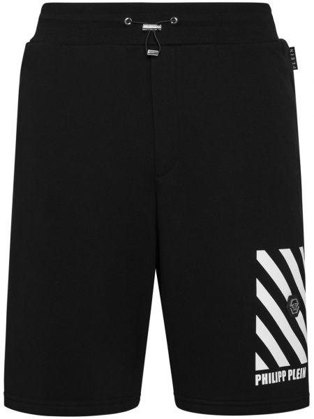 Shorts à rayures de sport Philipp Plein