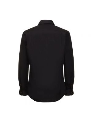 Camisa con bordado de algodón Vivienne Westwood negro