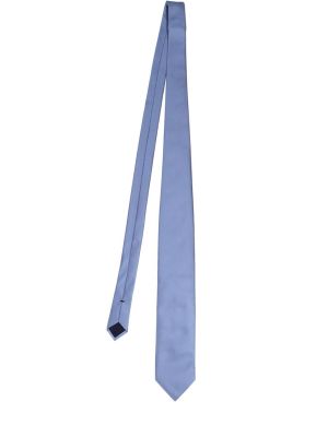 Selyem nyakkendő Tom Ford kék