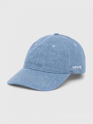 Pamučna kapa Levi's® plava