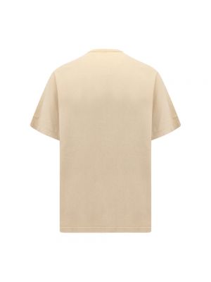 Camiseta de algodón Fendi beige