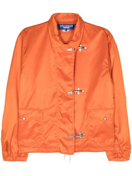 Klasický saténový dlhá bunda Junya Watanabe Man oranžová