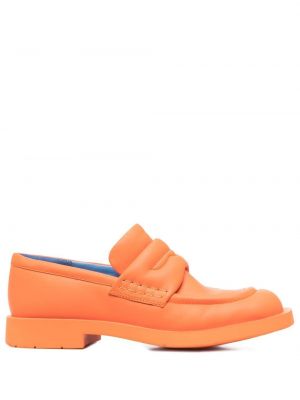 Pantofi loafer din piele Camperlab portocaliu