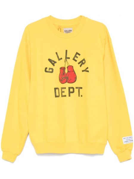 Crewneck collegepaita Gallery Dept. keltainen