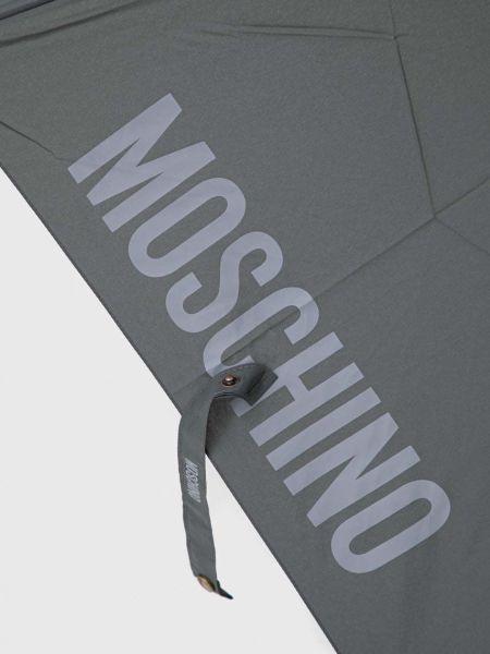 Серый зонт Moschino