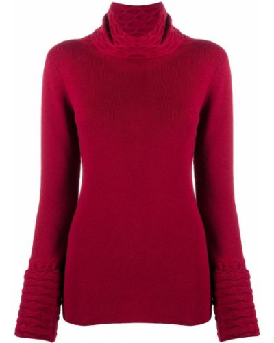 Turtleneck Temperley London rød