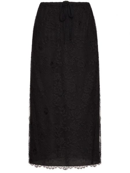 Pencil skirt Valentino Garavani sort