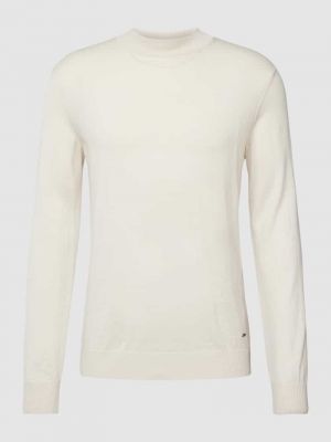 Dzianinowy sweter Joop! Collection biały