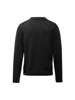 Suéter manga larga de cuello redondo Bomboogie negro