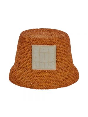 Geflochtener mütze Jacquemus orange