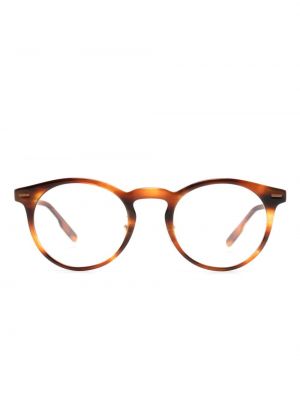Okulary Zegna brązowe