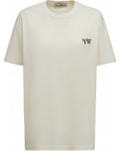 Бавовняна футболка Vivienne Westwood, біла