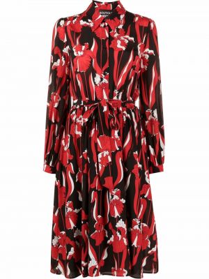 Floral dress Boutique Moschino rød