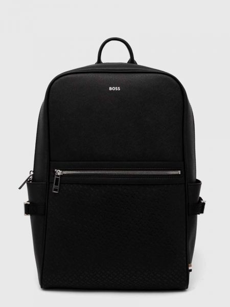 Однотонный рюкзак Boss черный