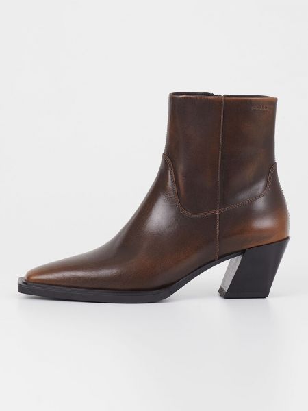 Кожаные ботинки с квадратным носком Vagabond Shoemakers коричневые