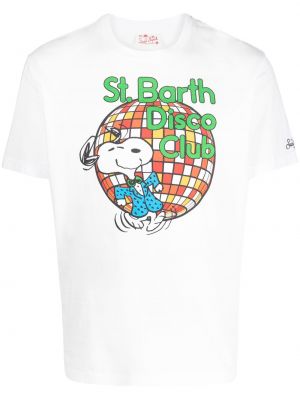 T-shirt Mc2 Saint Barth vit