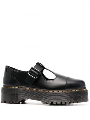 Pantofi loafer din piele Dr. Martens negru