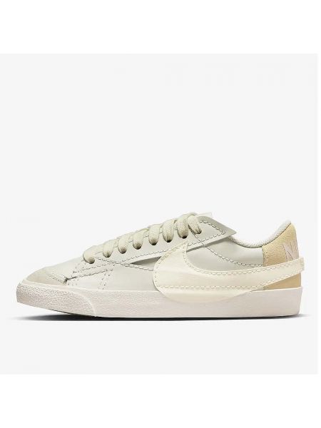 Женские кроссовки Nike Blazer Low Jumbo бежевые