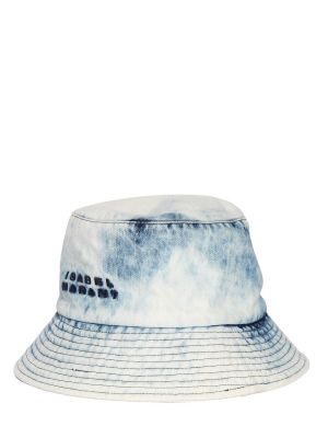 Hut aus baumwoll Isabel Marant himmelblau