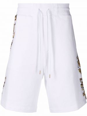 Trykt bermudashorts Versace Jeans Couture hvit