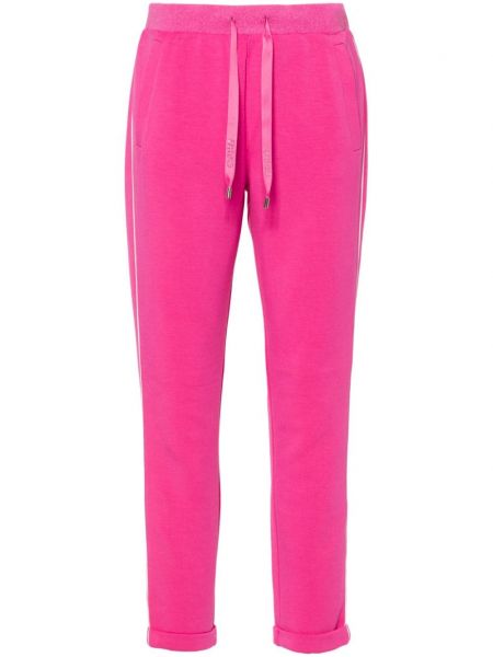 Pantaloni sport de cristal Liu Jo roz