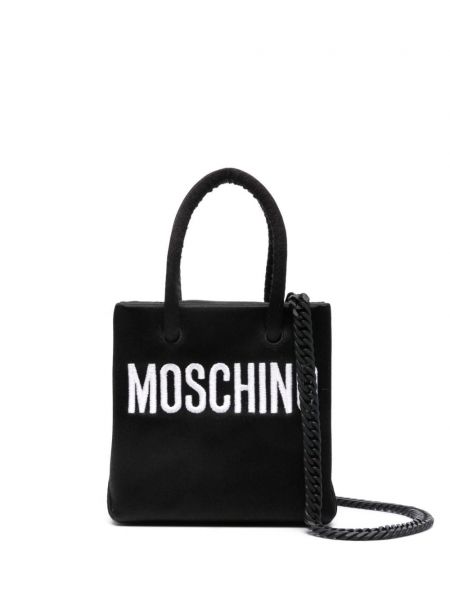 Чанта бродирани Moschino