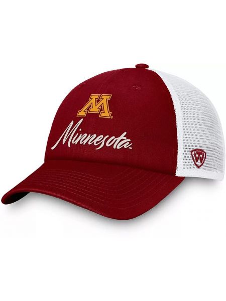 Женская кепка Top of the World Minnesota Golden Gophers Maroon Charm Trucker Hat