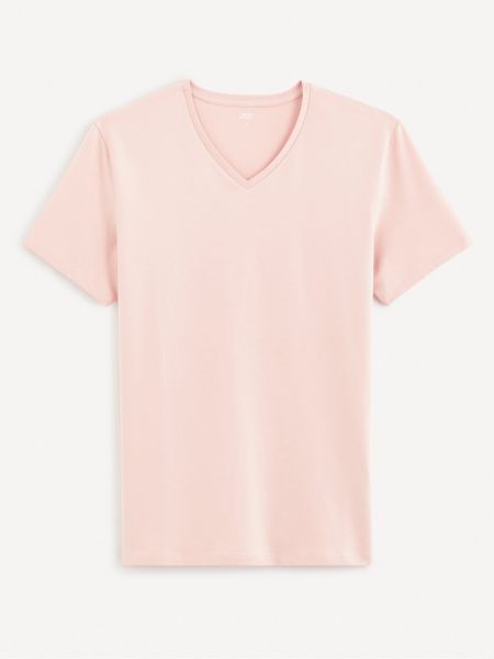 Tričko Celio růžové