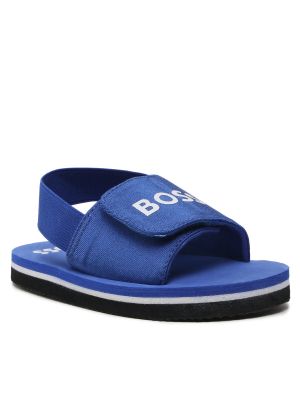Sandále Boss modrá