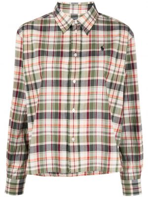 Kockovaná bavlnená košeľa Polo Ralph Lauren