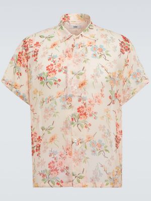 Gėlėta šilkinė marškiniai Bode
