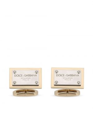 Копчета за ръкавели Dolce & Gabbana златисто