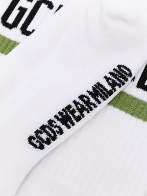 Chaussettes en tricot Gcds blanc