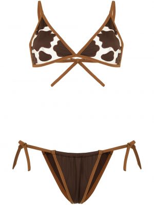 Bikini-set Sian Swimwear, marrone