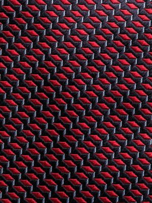 Jacquard seiden krawatte Emporio Armani