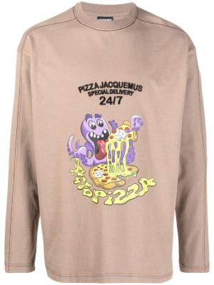 Sweatshirt Jacquemus brun