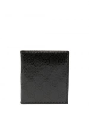 Krištáľová peňaženka Gucci čierna