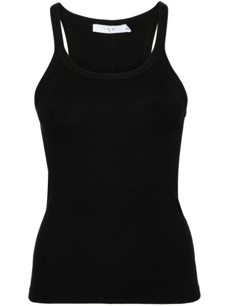 Tanktop i jersey Iro sort