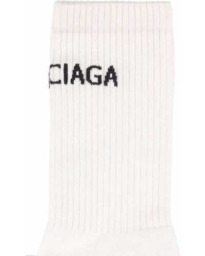 Ponožky Balenciaga biela