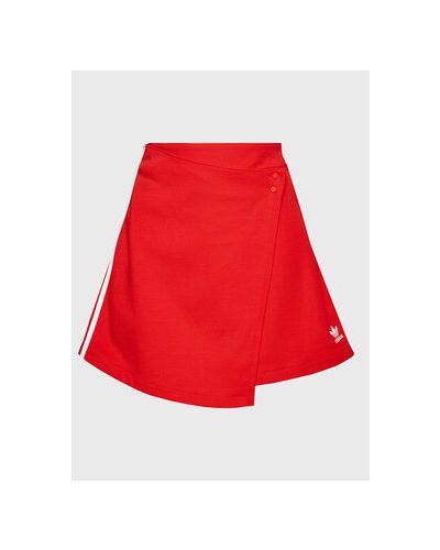 Fustă mini Adidas roșu