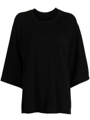 Bavlnené tričko Y's čierna