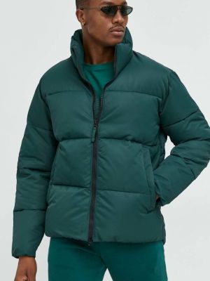 Téli kabát Abercrombie & Fitch zöld