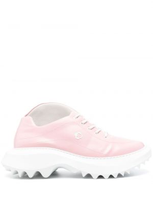 Bőr sneakers Phileo rózsaszín